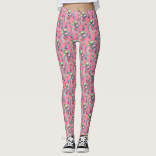 Koala Familie Roze Kerstmis Leggings