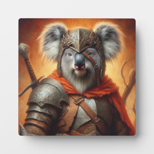 Koala Fantasy Warrior Fotoplaat (Voorkant)