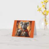 Koala Fantasy Warrior Kaart (Gele Bloem)