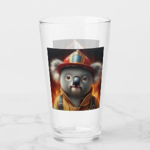 Koala Firefighter Glas
