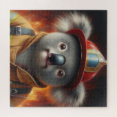 Koala Firefighter Legpuzzel (Horizontaal)