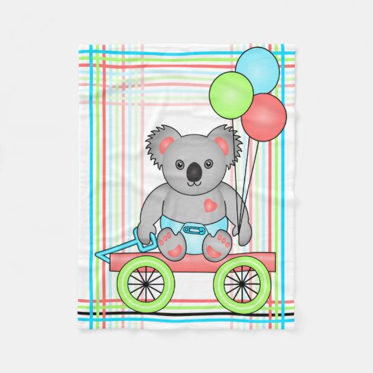 Koala Fleece Blanket (Voorkant)