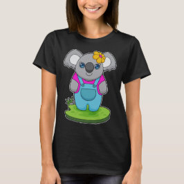 Koala Flower T-shirt