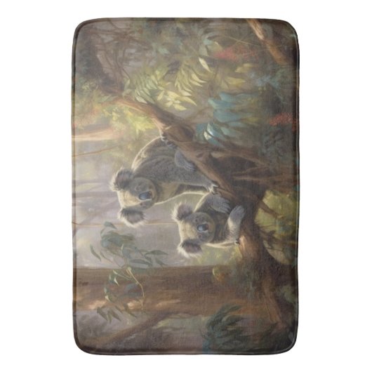 Koala Forest Dreams Badmat (Voorkant Verticaal)