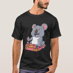 Koala Gamer Gaming Videogames Kawaii Gift T-shirt