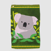 koala golfhanddoek (Voorkant)