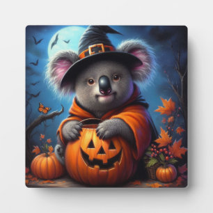 Koala Halloween kostuum Fotoplaat