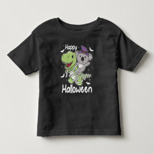 Koala Happy Halloween T-rex Mummy Costume Kinder Shirts