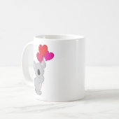 Koala Heart Balloons Koffiemok (Voorkant links)