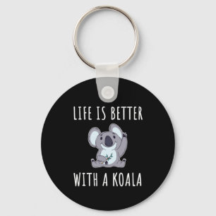 Koala - Het leven is beter met een Koala Sleutelhanger
