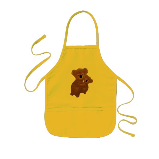 Koala Hugs Kinder Schort (Voorkant)