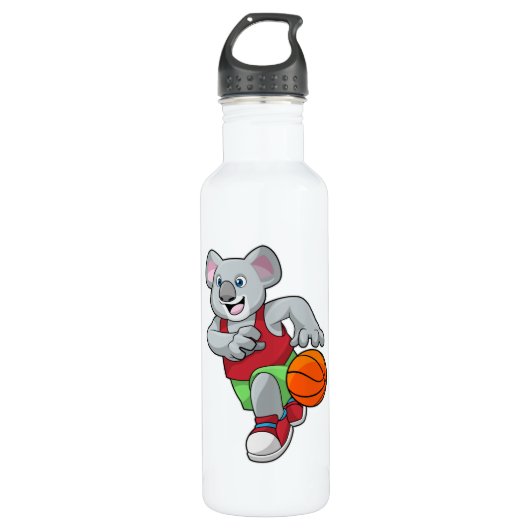 Koala in de Basketball-sport Waterfles (Voorkant)