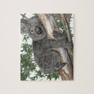 Koala in een boom legpuzzel