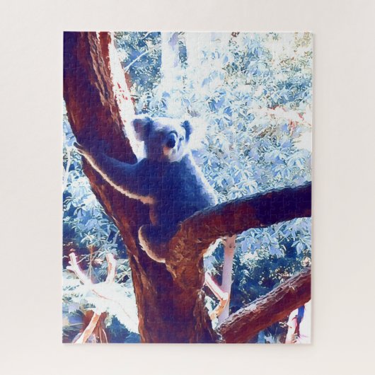 Koala in het vee Australië Legpuzzel (Verticaal)