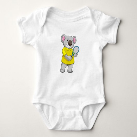Koala in Tennis met Tennis racket Romper