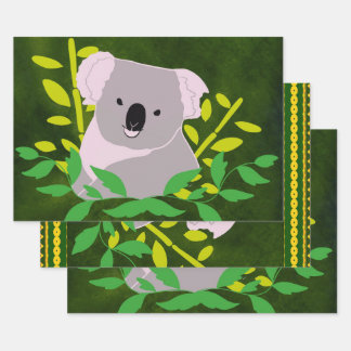 koala inpakpapier vel