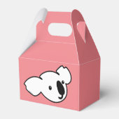 Koala Jo Handle Gift Box, uw kleuren Bedankdoosjes (Achterkant)