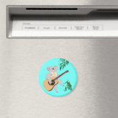 Koala Jouer de la guitare - Magnet (In Situ (Lave-vaisselle))