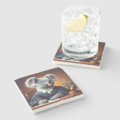 Koala Judge Stenen Onderzetter (Zijkant)