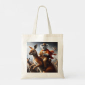 Koala Kangaroo Rider Tote Bag (Achterkant)
