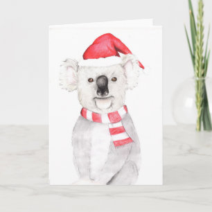 Koala Kerst Kaart