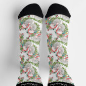 Koala Kerst Wit Crew Sokken (Top)