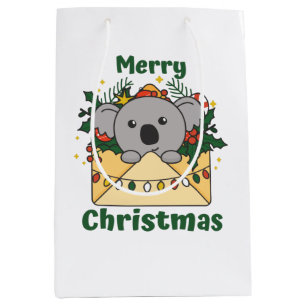 Koala Kerstbrief Winterdieren Koalas Medium Cadeauzakje