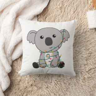 Koala Kerstwinter winterdieren Koalas Kussen