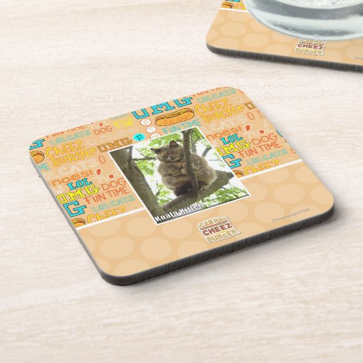 Koala Kitteh Bier Onderzetter (Linkerzijde)