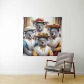 Koala Kleine Vrouwen Wandkleed (In situ)