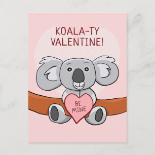 Koala Koality Be Mine Valentijn Briefkaart