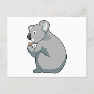 Koala koffiekop briefkaart