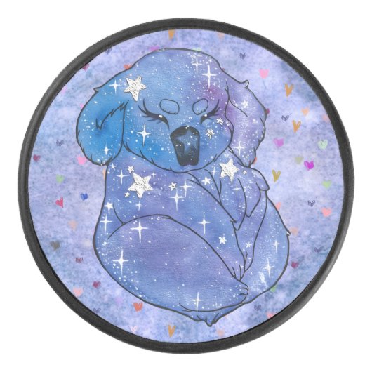 Koala krijgt de naam Seven Hockey Puck (Voorkant)