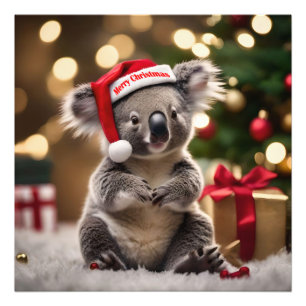 Koala Kris Kringle: Christmas Down Under Foto Afdruk