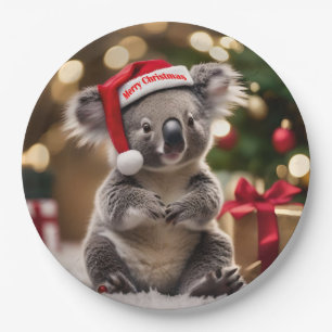 Koala Kris Kringle: Christmas Down Under Papieren Bordje
