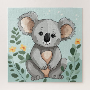 koala kunstwerk legpuzzel