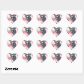 Koala Love Hart Sticker (Vel)