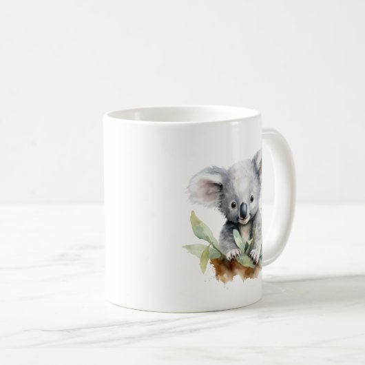 Koala Lover Mug - Cute Koala Mug (Devant droit)