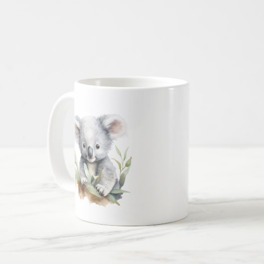 Koala Lover Mug - Cute Koala Mug (Devant gauche)
