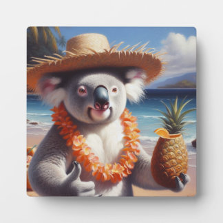 Koala Luau Fotoplaat