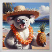 Koala Luau Poster (Voorkant)