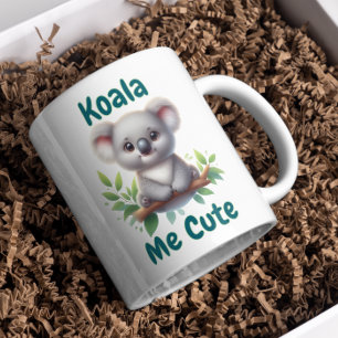 Koala Me Schattig Tweekleurige Koffiemok