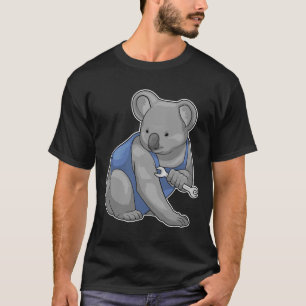 Koala Mechanic Tool T-shirt