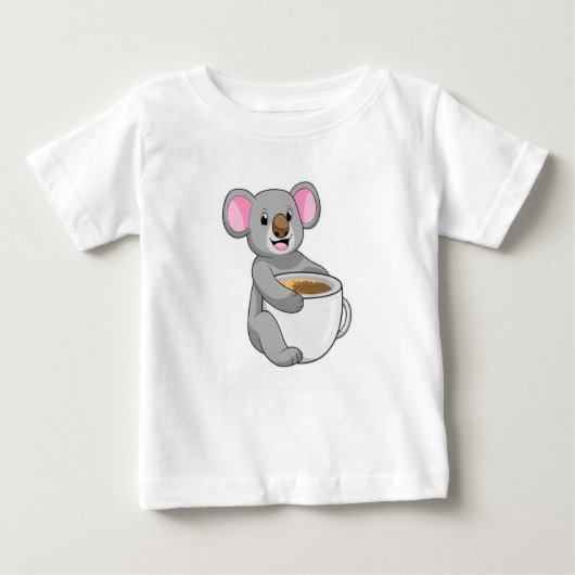 Koala met Coffee Cup (Voorkant)
