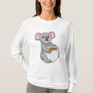 Koala met Coffee Cup T-shirt