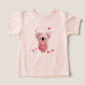 Koala Mignon Avec des Cœurs (Design Recto)