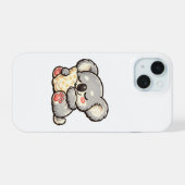 Koala Mignon Endormi avec Oreiller (Verso Horizontal)