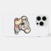 Koala Mignon Endormi avec Oreiller (Verso Horizontal)