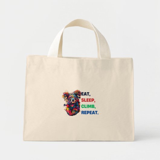 Koala Mini Tote Bag (Voorkant)