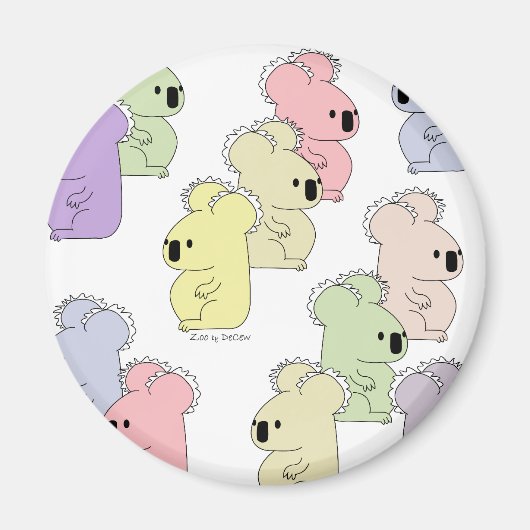 Koala Mob Multi Magnet Magneet (Voorkant)